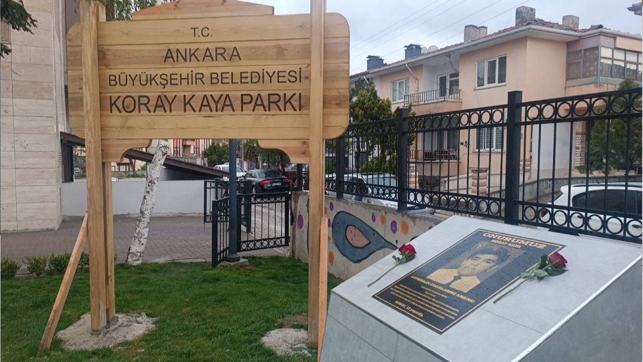 Koray Kaya’nın Anısı, 33 Yıl Sonra Bir Parkta Yaşatıldı
